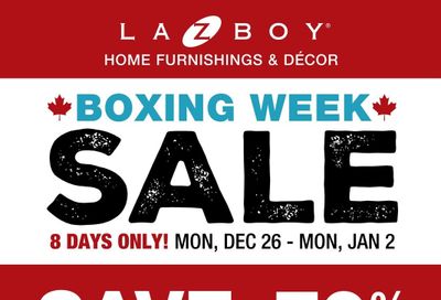 La-Z-Boy (BC) Boxing Week Sale Flyer December 26 to January 2