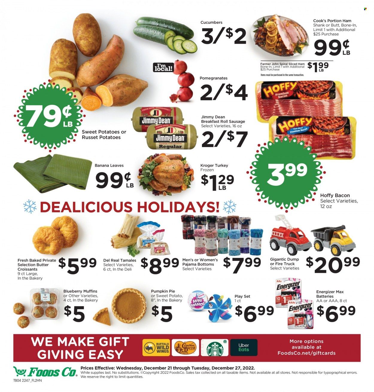 Foods Co (CA, OH, VA) Weekly Ad Flyer Specials December 21 to December 27, 2022