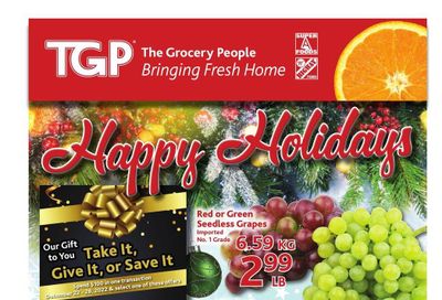 TGP The Grocery People Flyer December 22 to 28