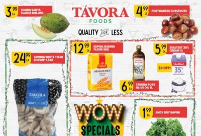 Tavora Foods Flyer December 19 to 25