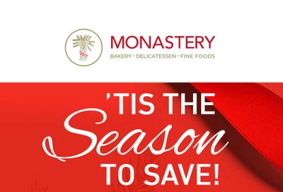 Monastery Bakery Flyer December 21 to 28