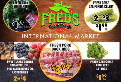 Fred's Farm Fresh Flyer December 21 to 27
