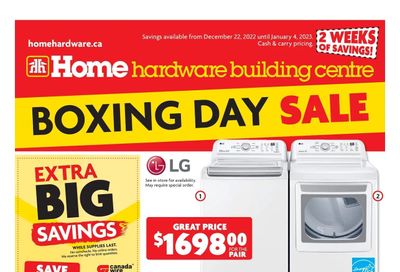 Home Hardware Building Centre (ON) Flyer December 22 to January 4