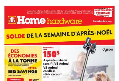 Home Hardware (QC) Flyer December 22 to January 4