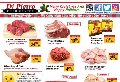 Di Pietro Food Centre Flyer December 22 to 28