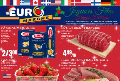 Euro Marche Flyer December 22 to January 4