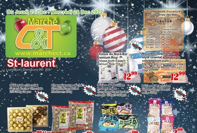 Marche C&T (St. Laurent) Flyer December 22 to 28