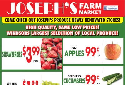 Joseph's Farm Market Flyer December 22 to 28
