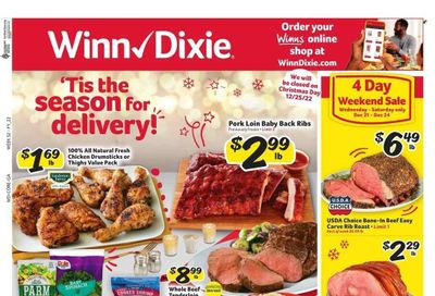Winn Dixie (GA) Weekly Ad Flyer Specials December 21 to December 27, 2022