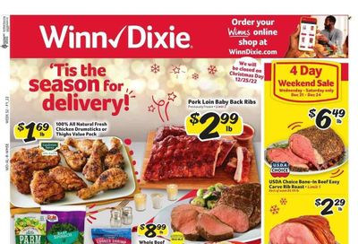 Winn Dixie (AL) Weekly Ad Flyer Specials December 21 to December 27, 2022