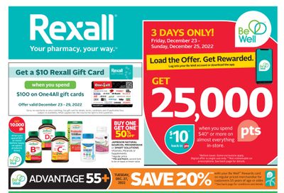 Rexall (AB, SK & MB) Flyer December 23 to 29
