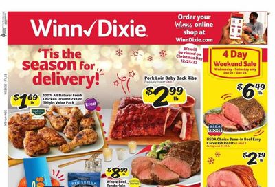 Winn Dixie (LA) Weekly Ad Flyer Specials December 21 to December 27, 2022