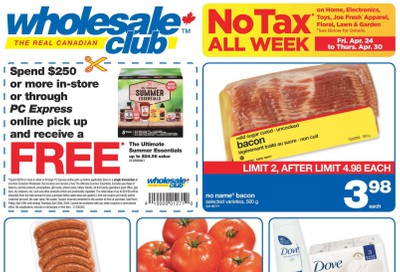 Real Canadian Wholesale Club Flyer April 24 to 30