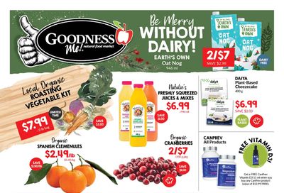 Goodness Me Flyer December 22 to January 4