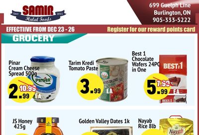 Samir Supermarket Flyer December 23 to 26