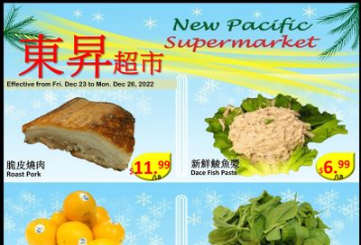 New Pacific Supermarket Flyer December 23 to 26