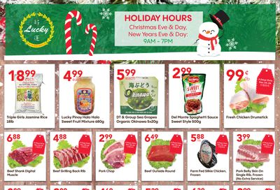 Lucky Supermarket (Surrey) Flyer December 23 to 29