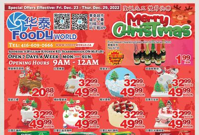 Foody World Flyer December 23 to 29