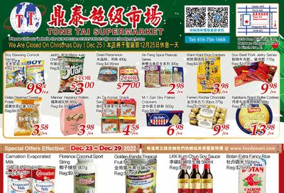 Tone Tai Supermarket Flyer December 23 to 29