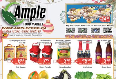 Ample Food Market (Brampton) Flyer December 23 to 29