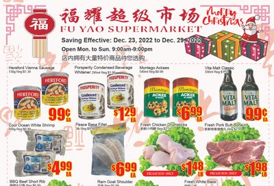 Fu Yao Supermarket Flyer December 23 to 29