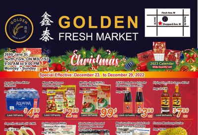 Golden Fresh Market Flyer December 23 to 29