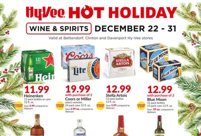 Hy-Vee (IA, IL, MN, MO, SD) Weekly Ad Flyer Specials December 22 to December 31, 2022