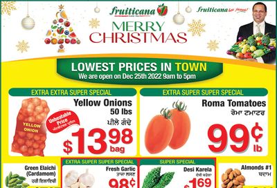 Fruiticana (Greater Vancouver) Flyer December 22 to 28