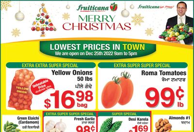 Fruiticana (Edmonton) Flyer December 23 to 29