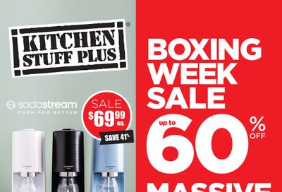 Kitchen Stuff Plus Boxing Week Sale Flyer December 24 to January 2