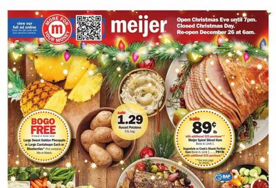 Meijer (WI) Weekly Ad Flyer Specials December 18 to December 24, 2022