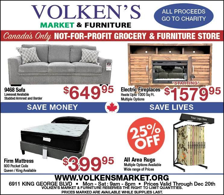 Volken's Market & Furniture Flyer December 21 to 27