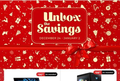 Canex Unbox The Savings Flyer December 24 to January 2
