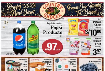 Country Grocer (excludes Salt Spring) Flyer December 26 to 29