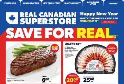 Real Canadian Superstore (West) Flyer December 29 to January 4