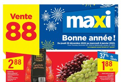 Maxi Flyer December 29 to January 4
