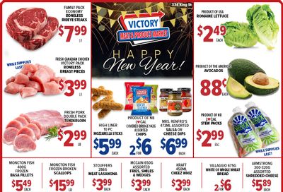 Victory Meat Market Flyer December 27 to 31