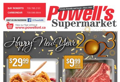 Powell's Supermarket Flyer December 27 to January 4