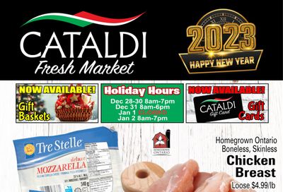 Cataldi Fresh Market Flyer December 28 to January 3