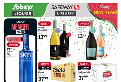 Sobeys/Safeway (AB) Liquor Store Flyer December 29 to January 4
