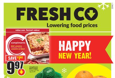 FreshCo (West) Flyer December 29 to January 4