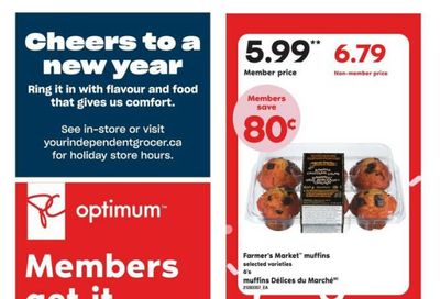 Independent Grocer (ON) Flyer December 29 to January 4