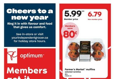 Independent Grocer (West) Flyer December 29 to January 4