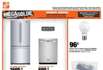 Home Depot (QC) Flyer December 29 to January 4