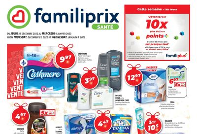 Familiprix Sante Flyer December 29 to January 4