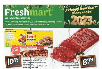 Freshmart (ON) Flyer December 29 to January 4