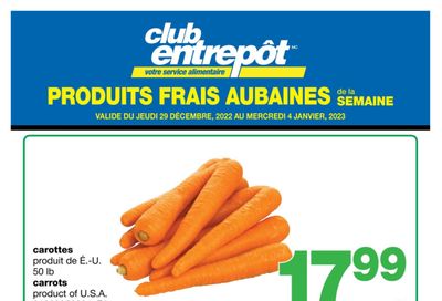 Wholesale Club (QC) Fresh Deals of the Week Flyer December 29 to January 4