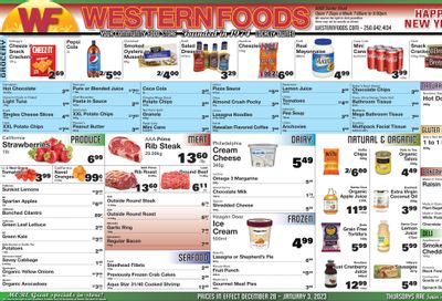 Western Foods Flyer December 28 to January 3