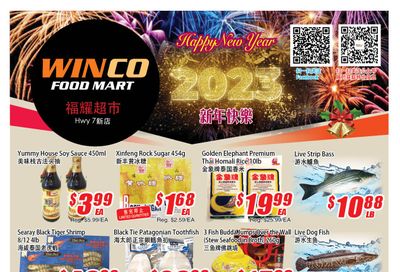 WinCo Food Mart (HWY 7) Flyer December 29 to January 4