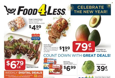 Food 4 Less (IL) Weekly Ad Flyer Specials December 28 to January 3, 2023